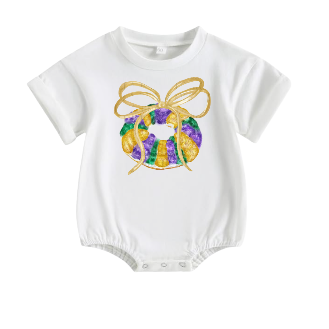 King Cake Mardi Party Bubble