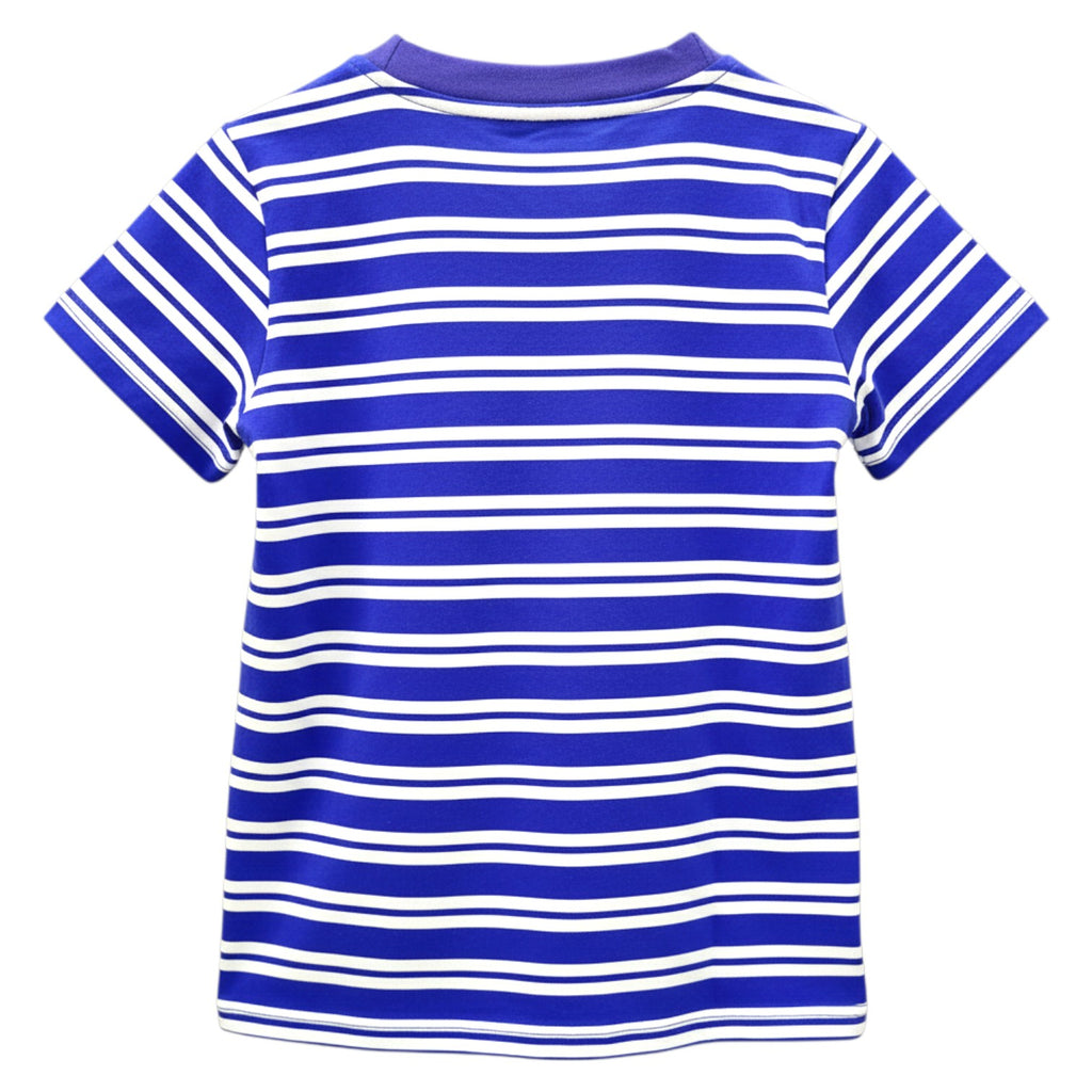 Gameday Tee in Purple & White