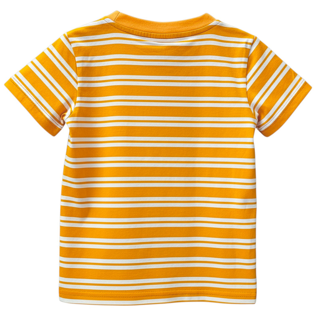 Gameday Tee in Orange & White