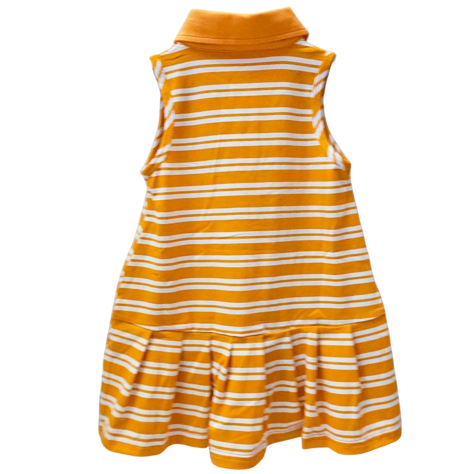 Gameday Polo Dress - Orange & White