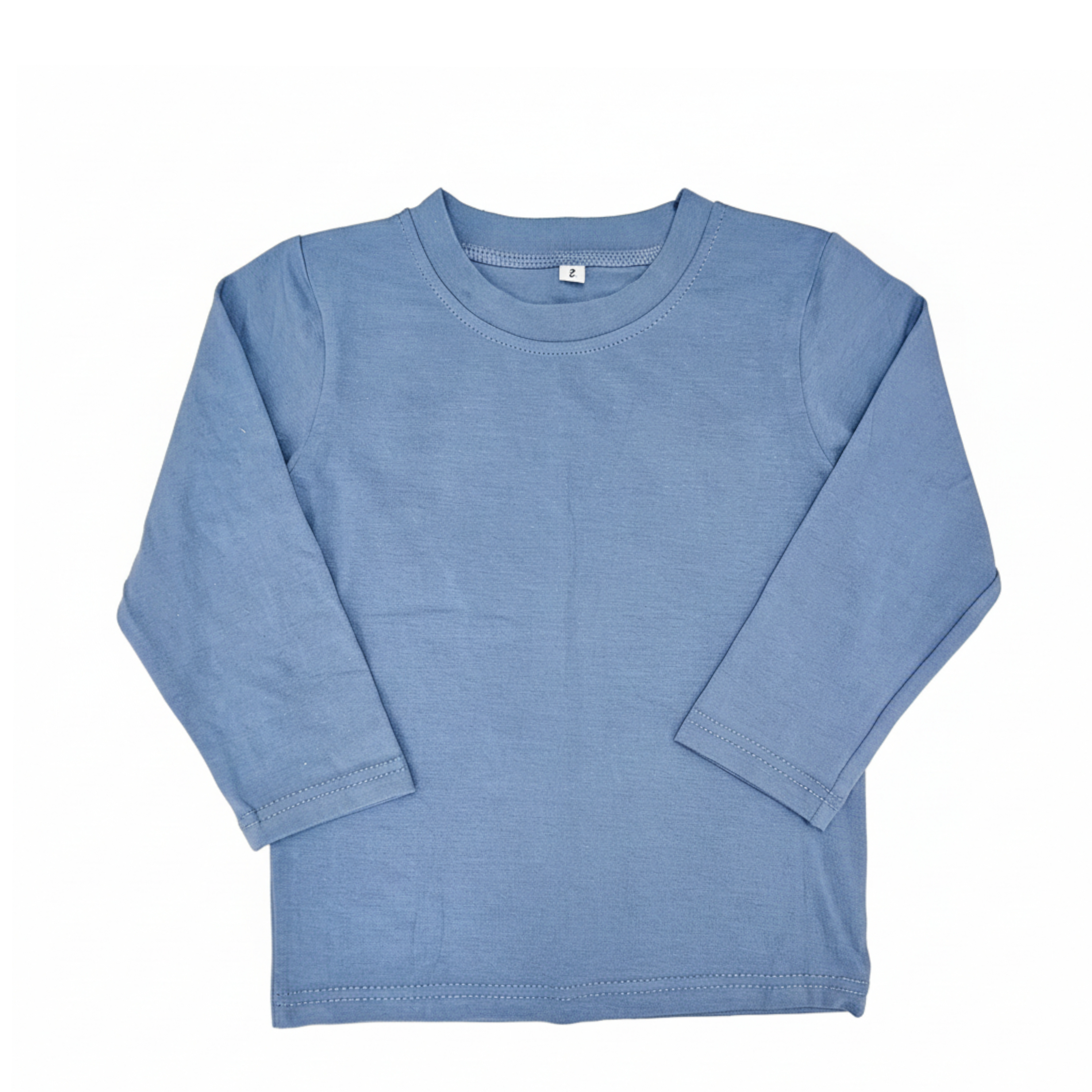 Long Sleeve Pant Set in Navy Plaid