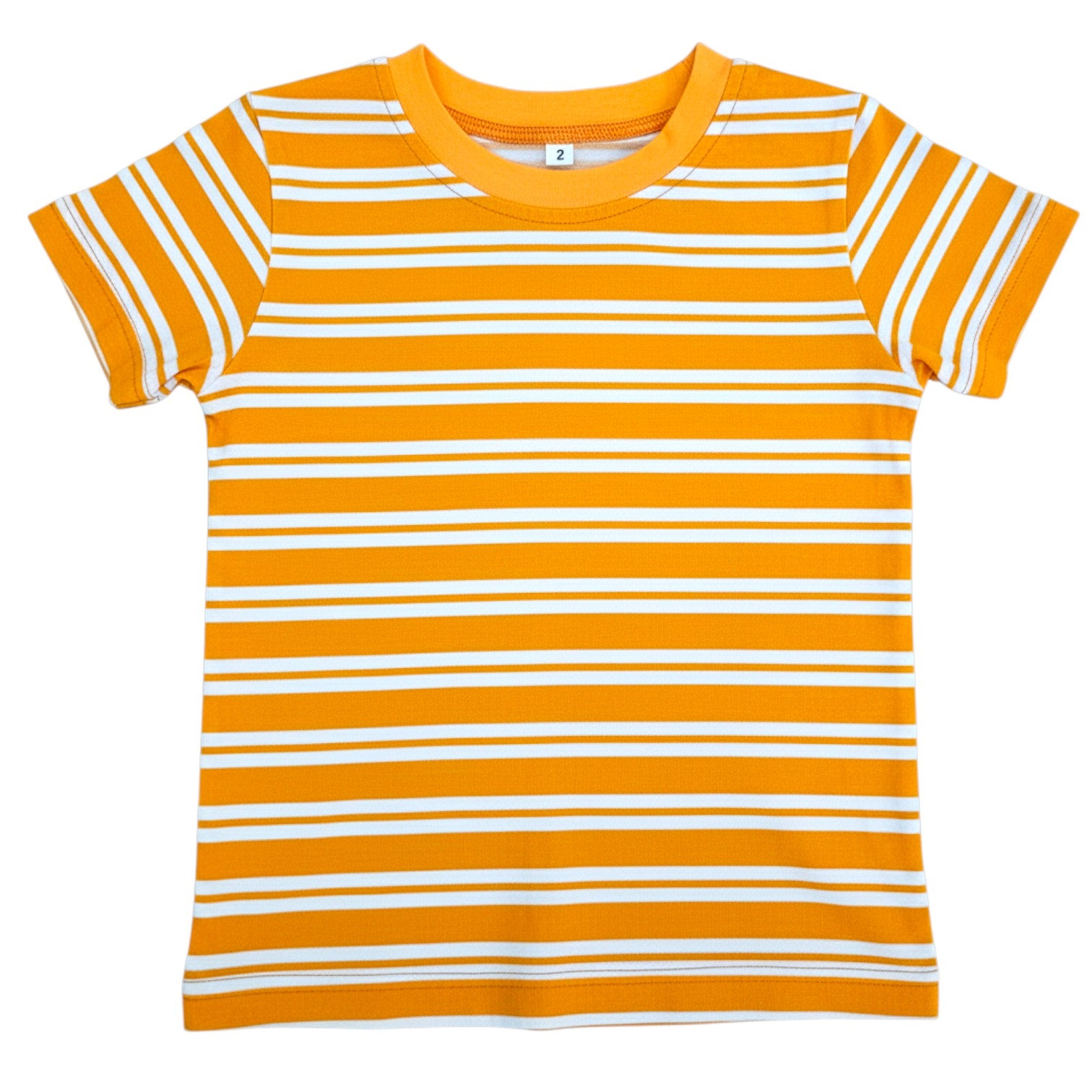 Gameday Tee in Orange & White