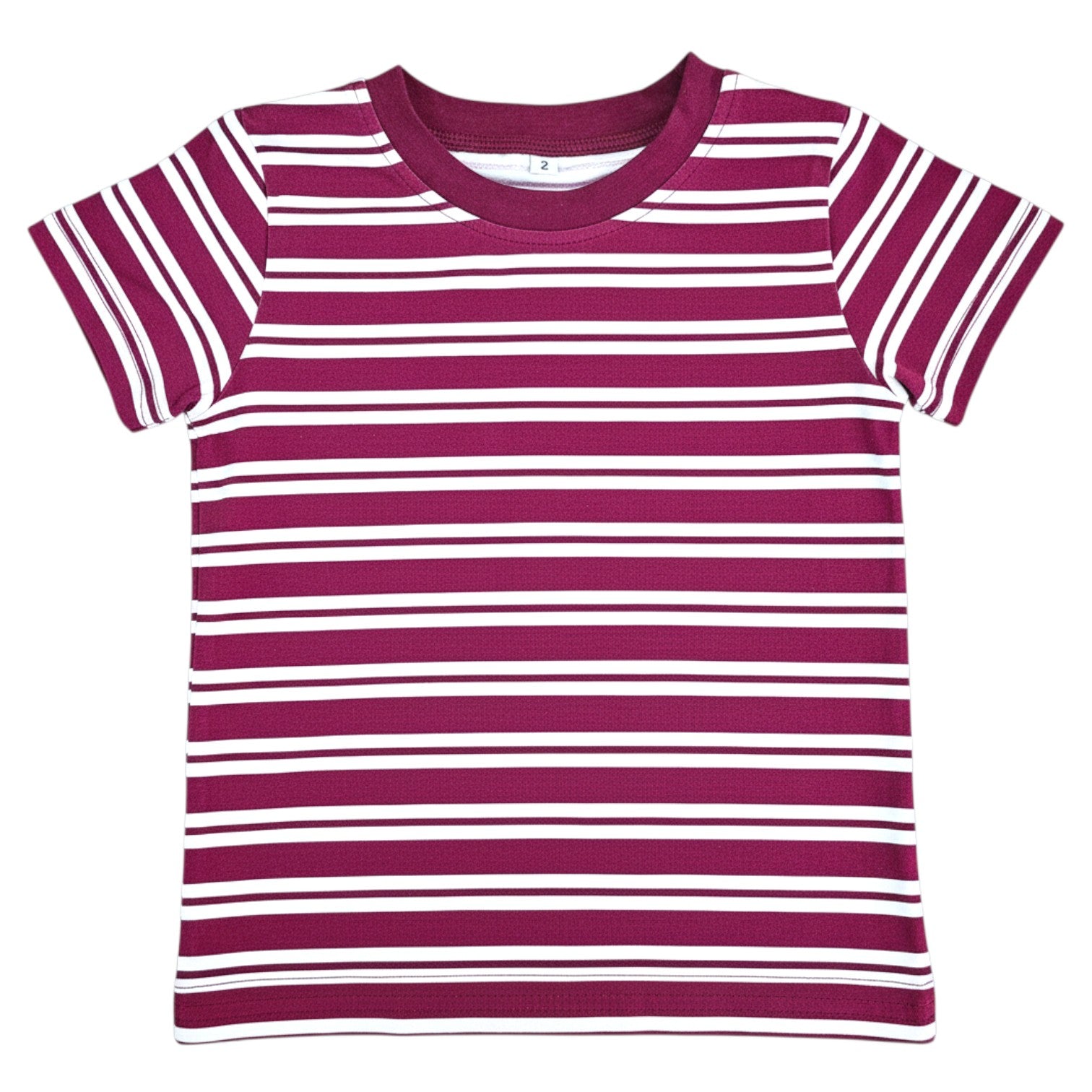 Gameday Tee in Maroon & White