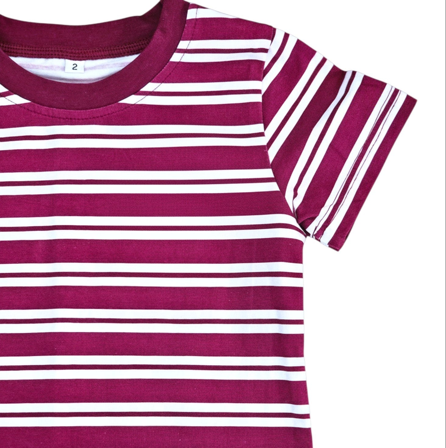 Gameday Tee in Maroon & White