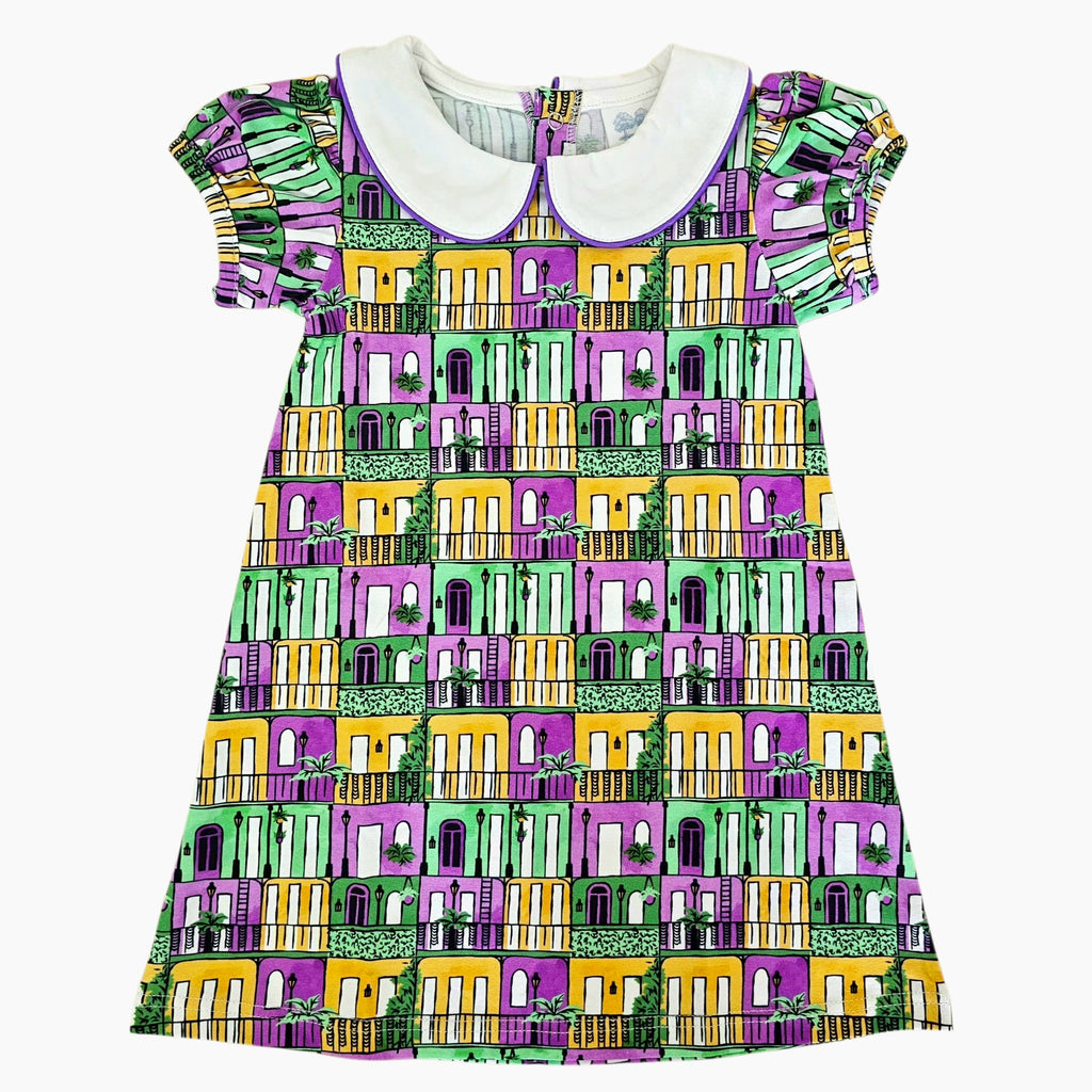 Royal Street Row Peter Pan Puff Dress