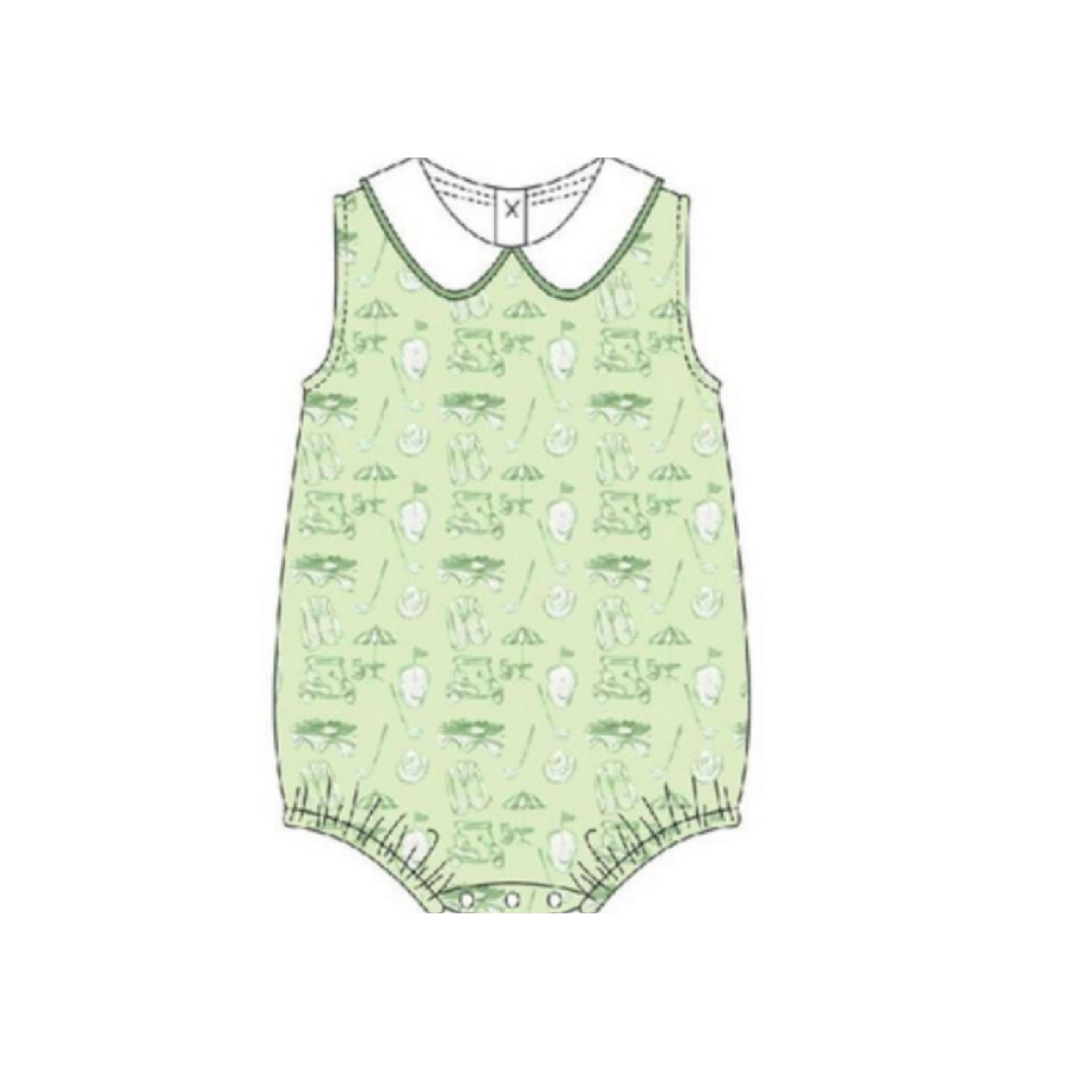 Augusta Lane Sleeveless Peter Pan Bubble