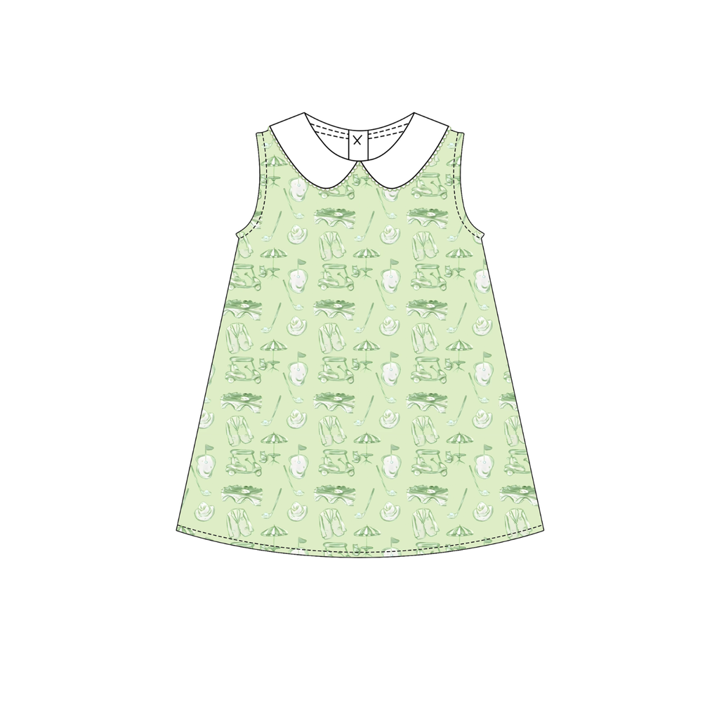 Augusta Lane Sleeveless Peter Pan Dress