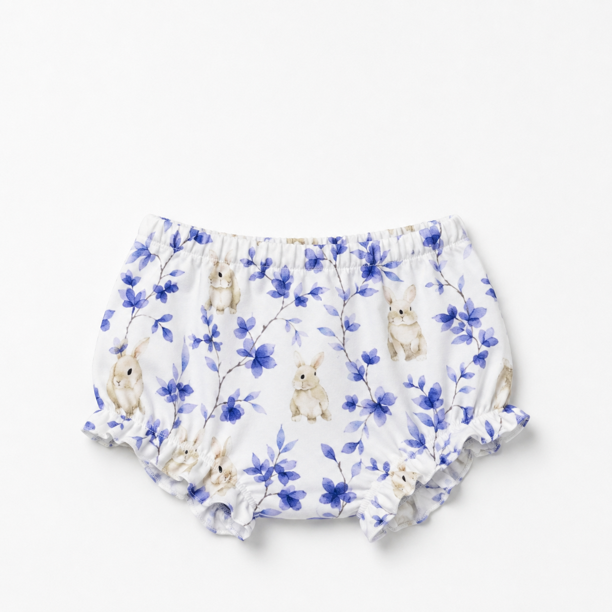 Blue Willow Bunny Crossover Bloomer Set