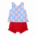 Coastal Catch Crossover Bloomer Set