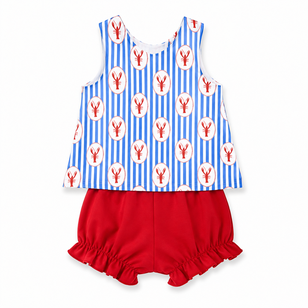 Coastal Catch Crossover Bloomer Set