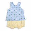Mallard Manor Bow Crossover Bloomer Set