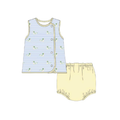 Mallard Manor Stripe Classic Bloomer Set