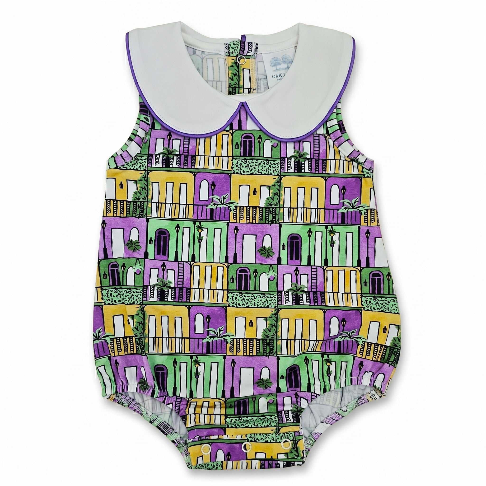 Royal Street Row Sleeveless Peter Pan Bubble