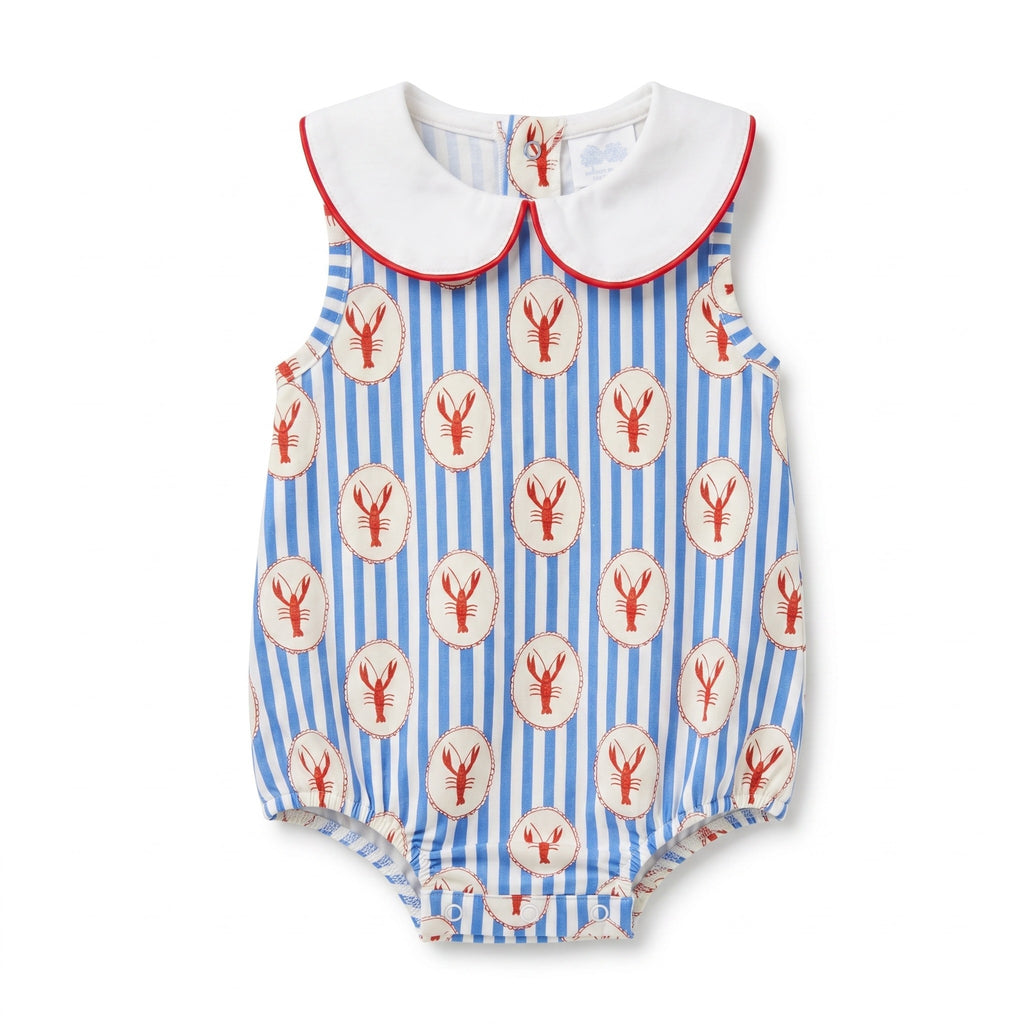 Coastal Catch Sleeveless Peter Pan Bubble