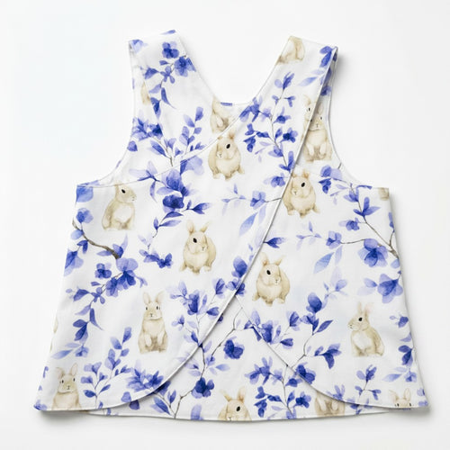 Blue Willow Bunny Crossover Bloomer Set