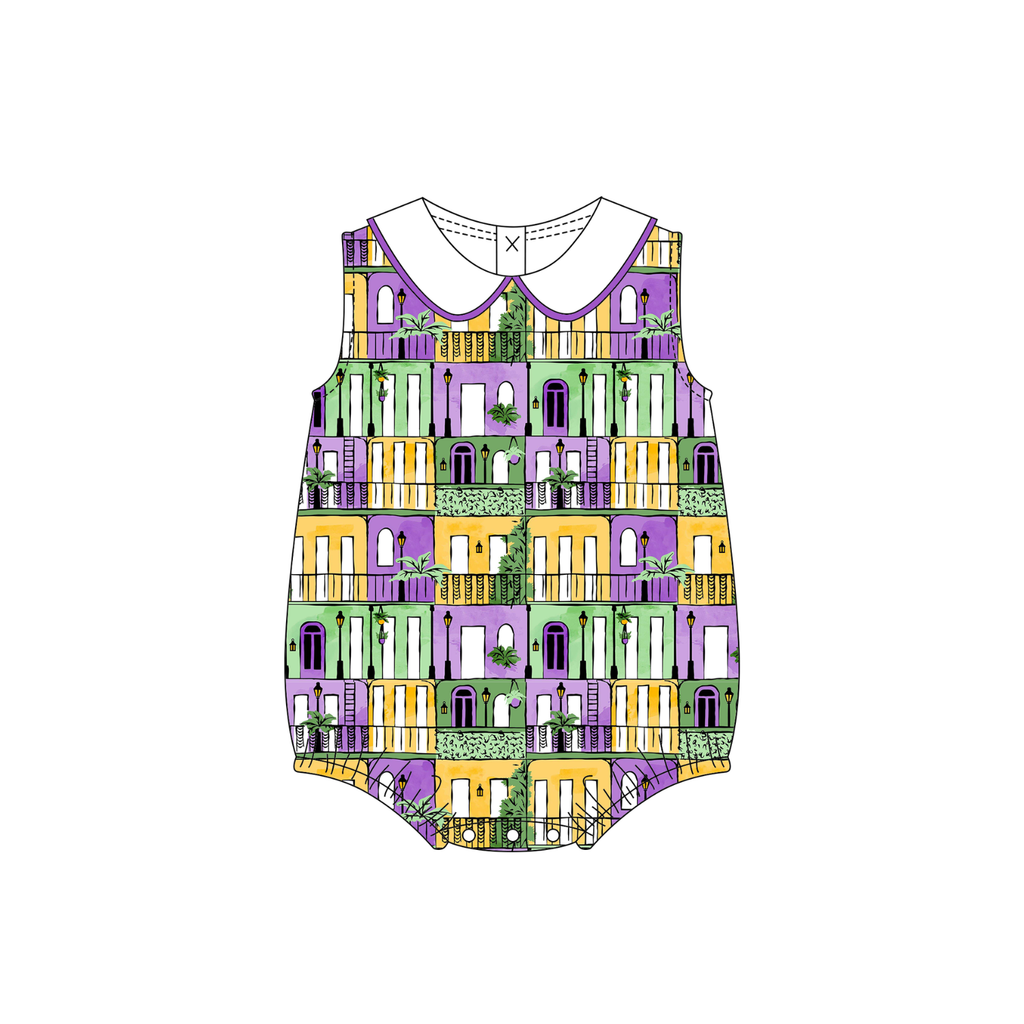Royal Street Row Sleeveless Peter Pan Bubble