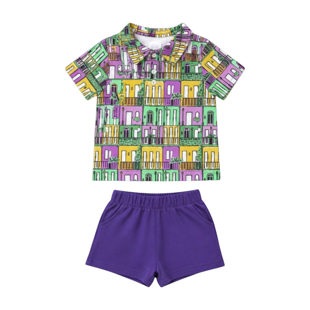 Royal Street Row Classic Polo Set