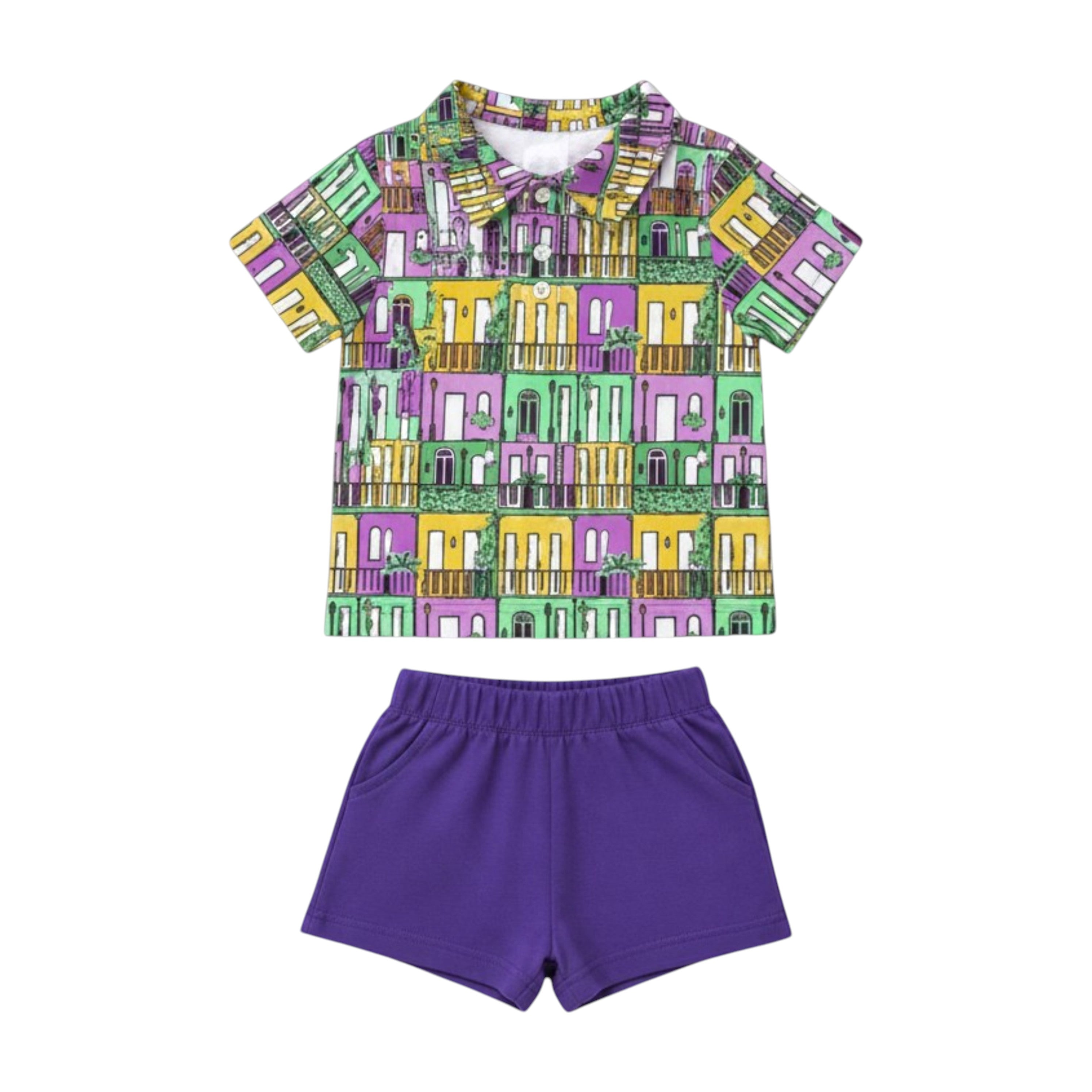 Royal Street Row Classic Polo Set