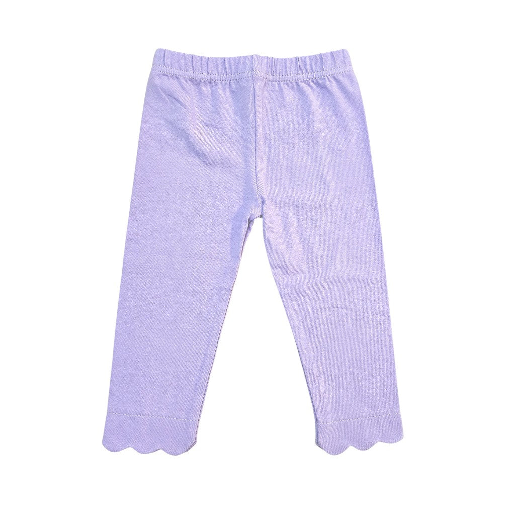 Collared Tunic Set in Mardi Gras Print with Purple Pants