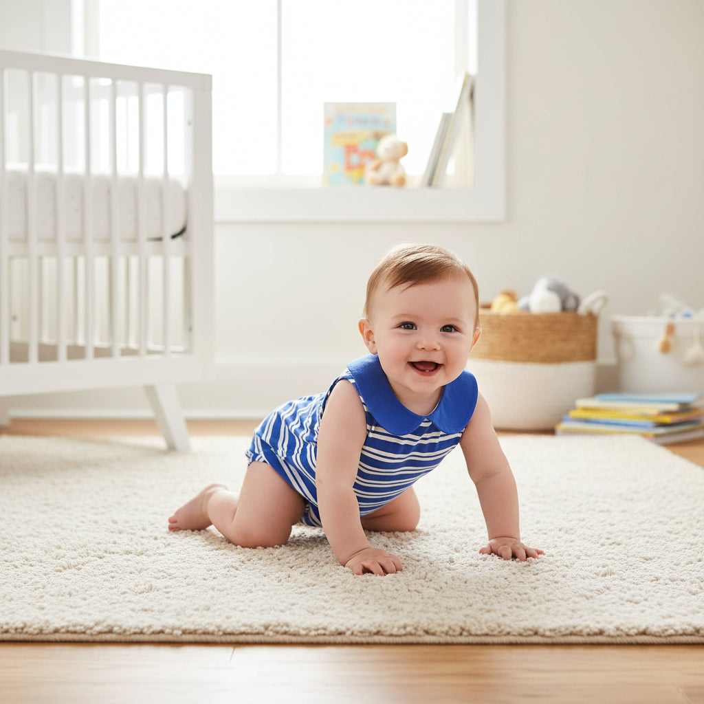 Gameday Bubble in Blue & White